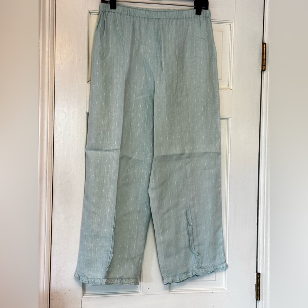 Light Mint Cropped‎ Ankle Pants